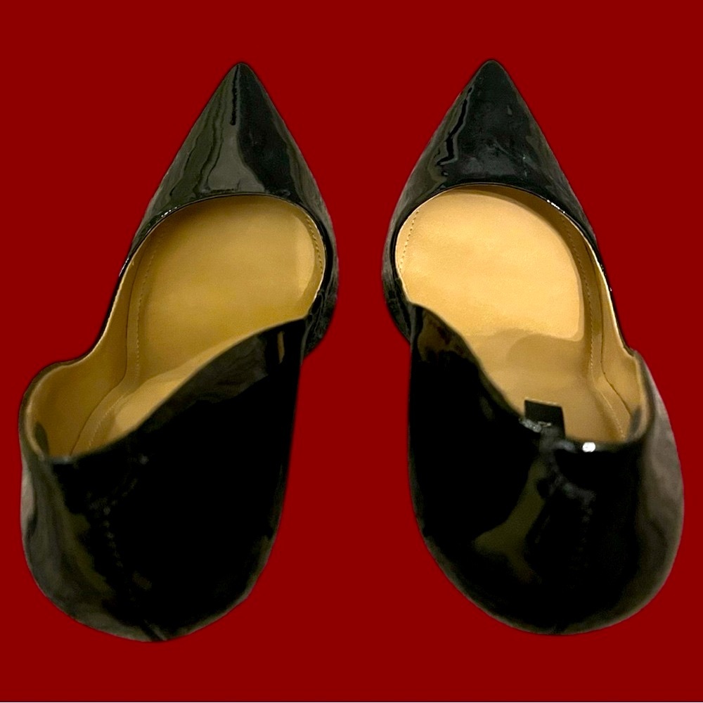 Black shiny heels - Picture 3 of 3